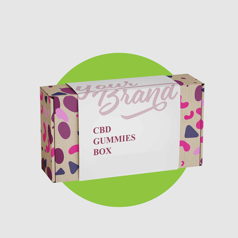 CBD Gummy Box with Logo