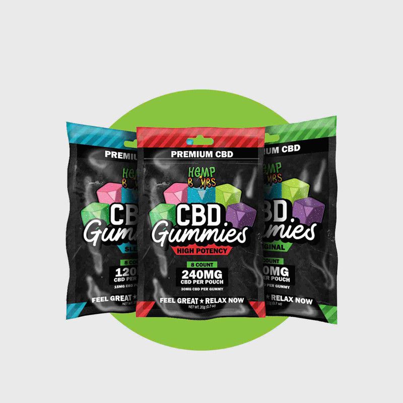 CBD Gummy Packing